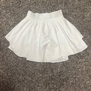 Elegant White Women's Skirt